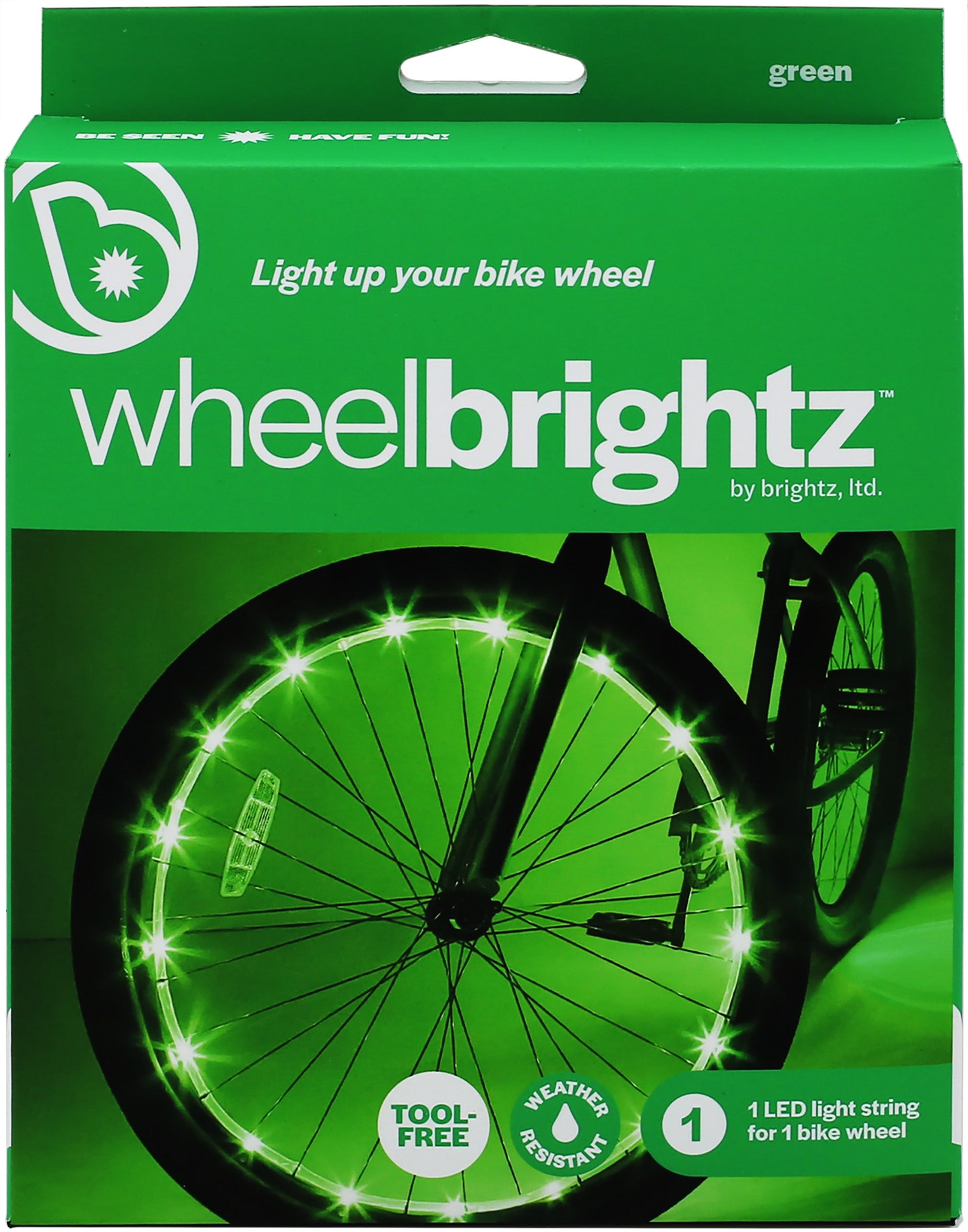 Wheel Brightz - Green (2-Pack Bundle for 2 Tires)