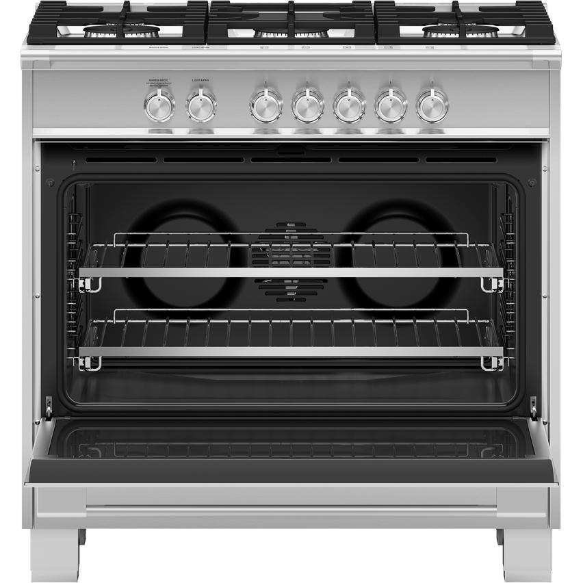 Fisher & Paykel 36-inch Freestanding Gas Range with AeroTech? Technology OR36SCG4X1