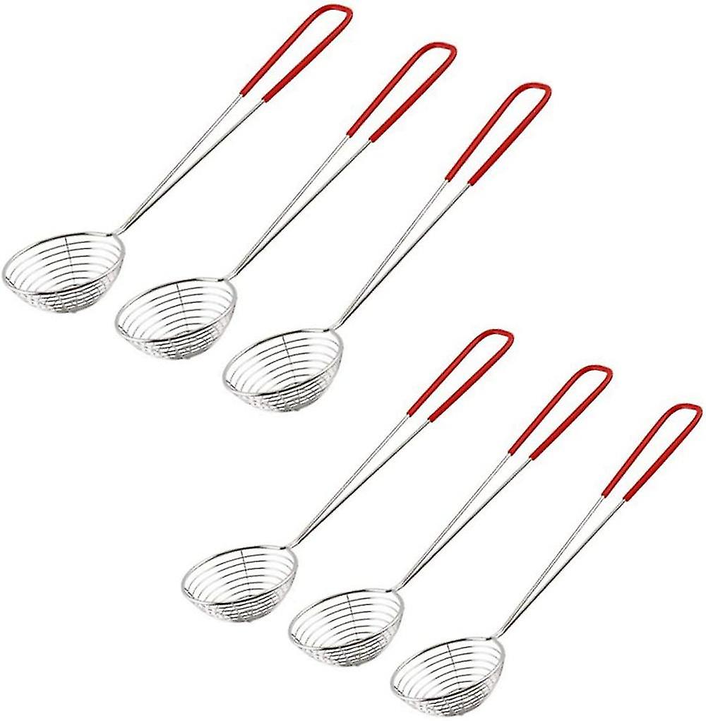 Fondue Strainer Stainless Steel Kitchen Strainer With Handles Fine-meshed