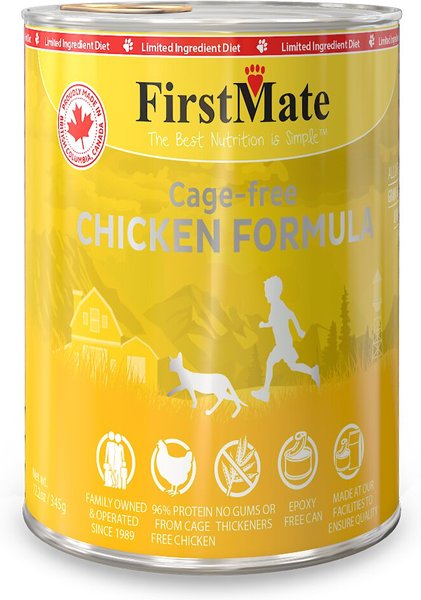 Firstmate Chicken Formula Limited Ingredient Grain-Free Canned Cat Food