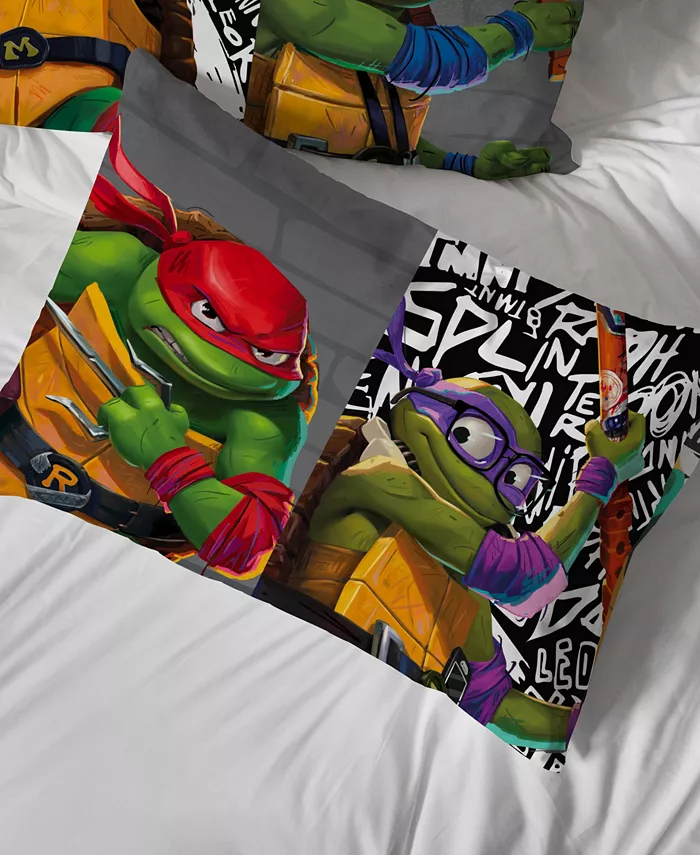 TEENAGE MUTANT NINJA TURTLES Teenage Mutant Ninja Turtle Movie Collection Good Fight Pillowcase， Standard