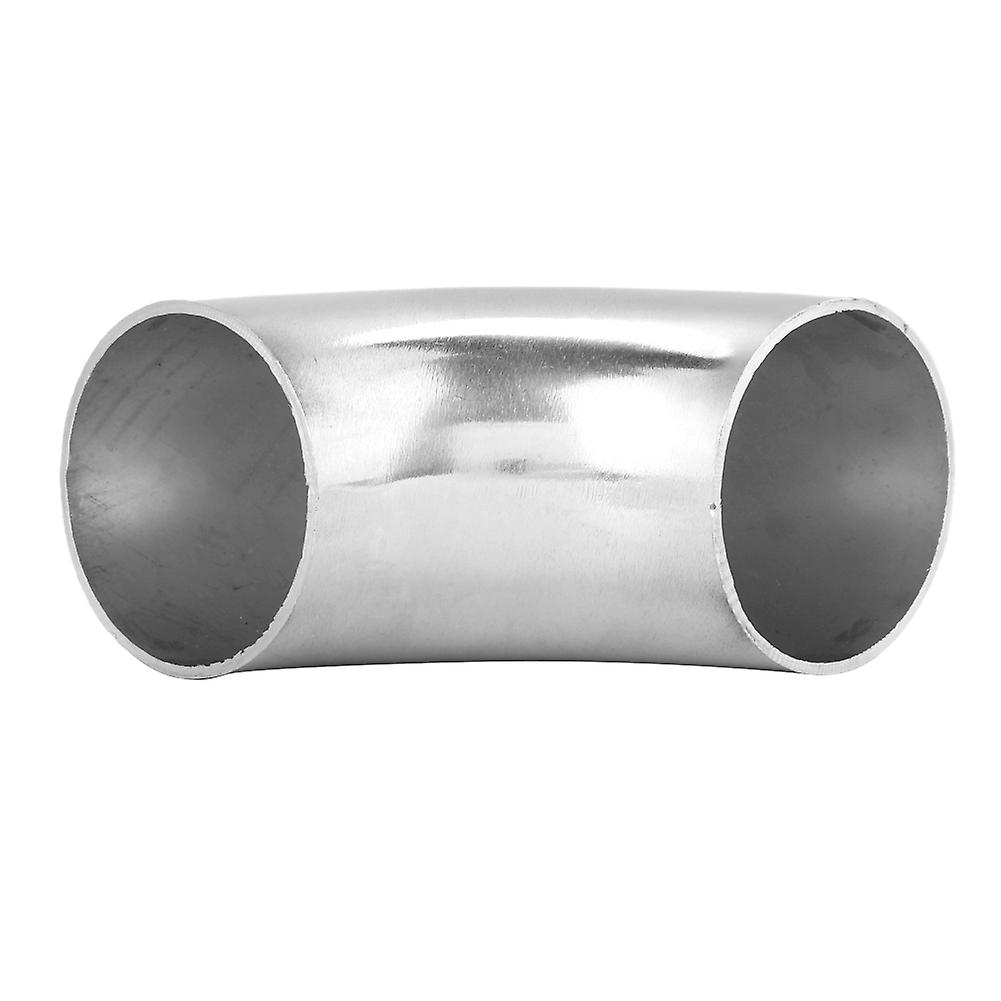 Stainless Steel Exhaust Elbow 90 Degree 44mm 1.75in Od Bend Pipe Fitting