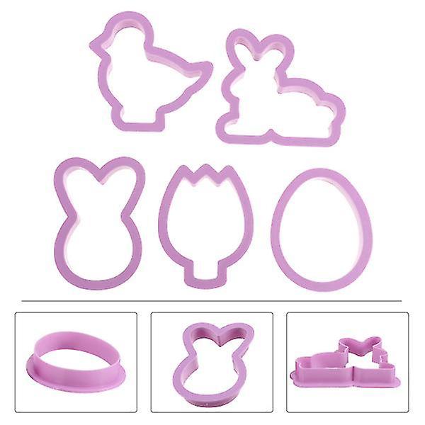 10pcs Easter Theme Cookie Molds Cartoon Cookie Molds Baking Tool For Home