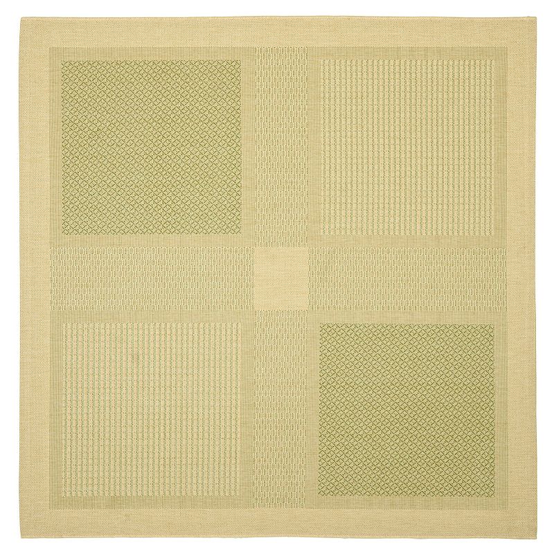 Safavieh Courtyard Square Indoor Outdoor Patio Rug - 2'7 x 5'