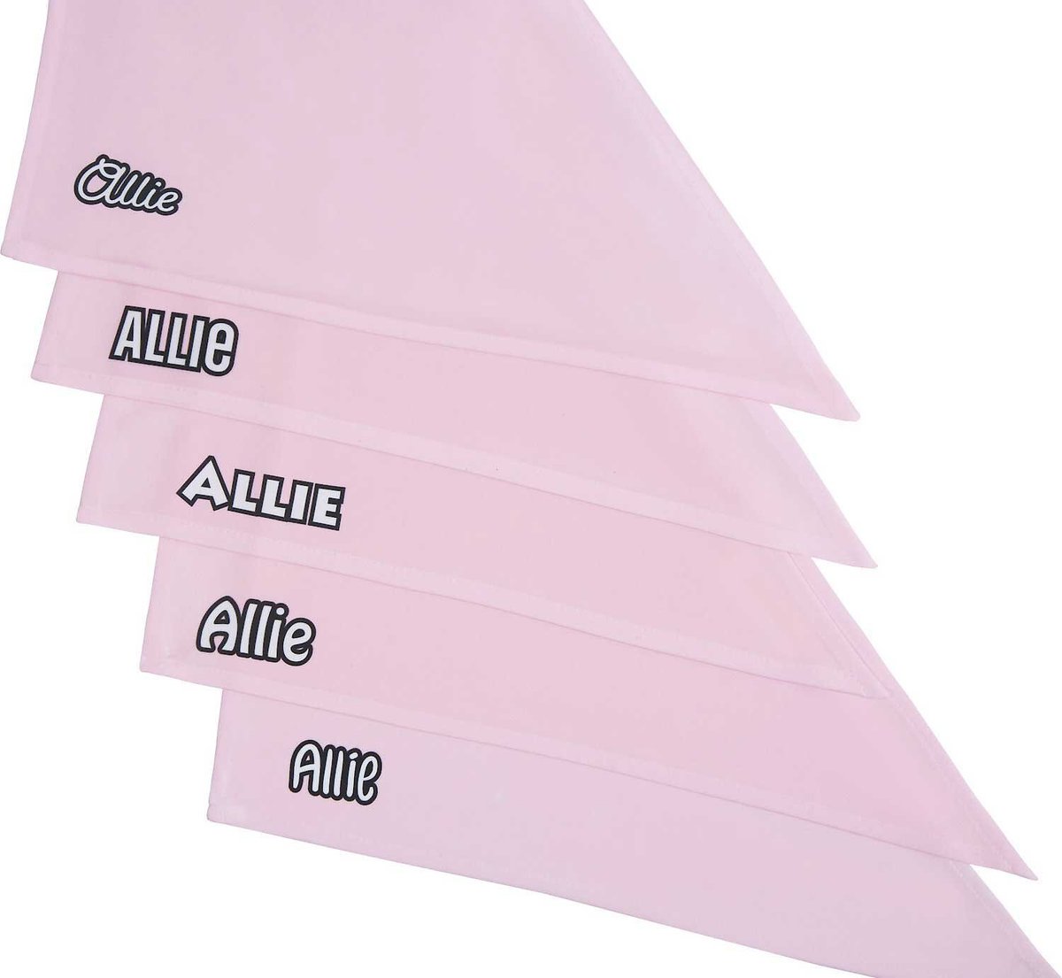 Frisco Solid Pastel Personalized Dog and Cat Bandana