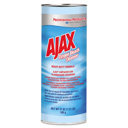 Colgate Palmolive Ajax Oxygen Bleach Powder Cleanser | 21oz Canister | CPM14278EA