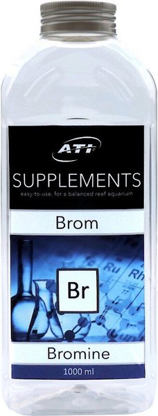 ATI Supplement Bromine Aquarium Treatment， 1000-mL bottle