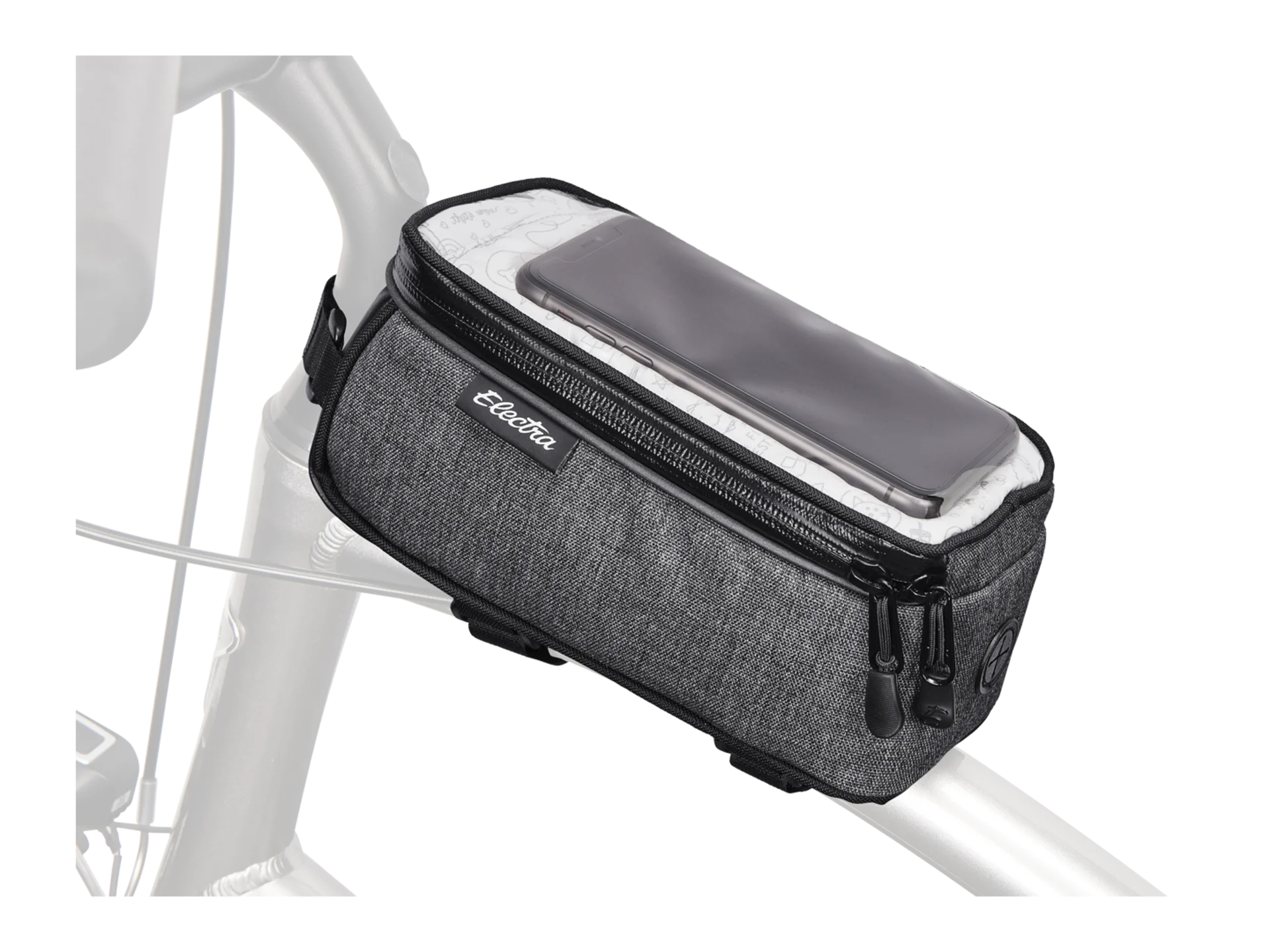 Electra Phone Frame Bag - Heather Charcoal