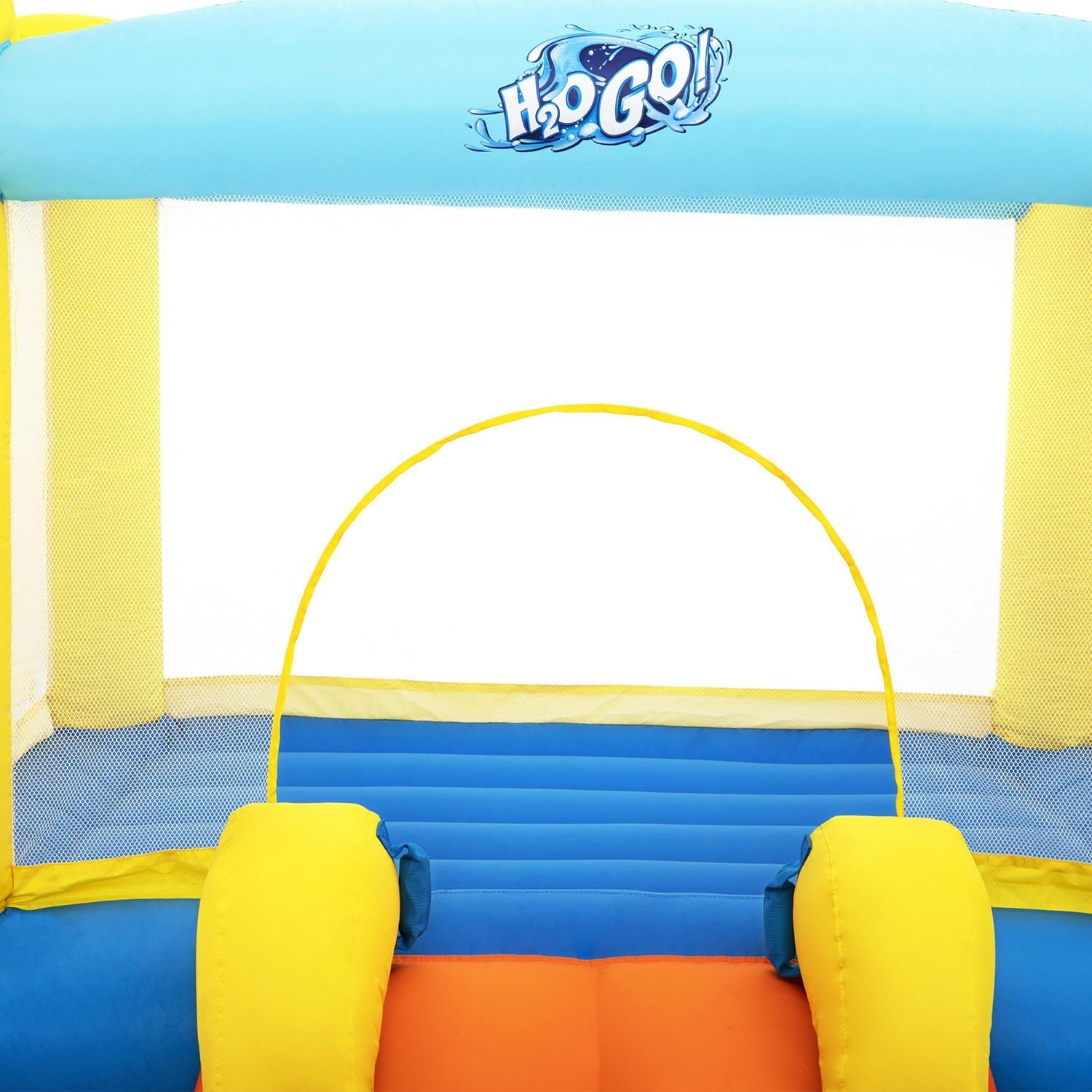 Bestway H2OGO! Beach Bounce Kids Inflatable Water Park with Air Blower