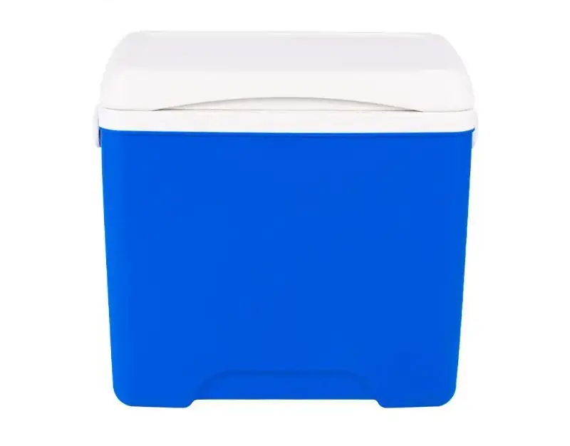 Outdoor activity portable PU foam 28l car fishing hiking camping cold box beer ice chest cooler box with handle