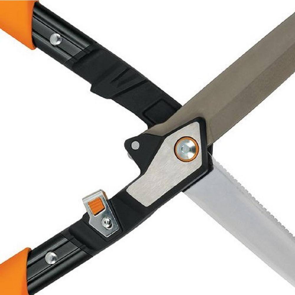 Fiskars Pro 9 in. Steel High Carbon Blades Aluminum Handled Hedge Shears 394921-1003