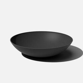 Veradek Lane Bowl 32 in. Black Plastic Round Planter LBV32B