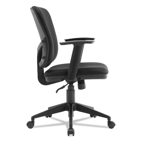 Alera Everyday Task Office Chair， Supports Up to 275 lb， 17.6 to 21.5 Seat Height， Black (TE4810)