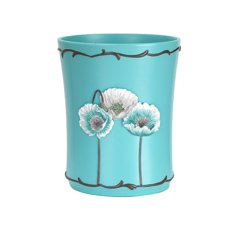 Popular Bath Poppy Fields Wastebasket