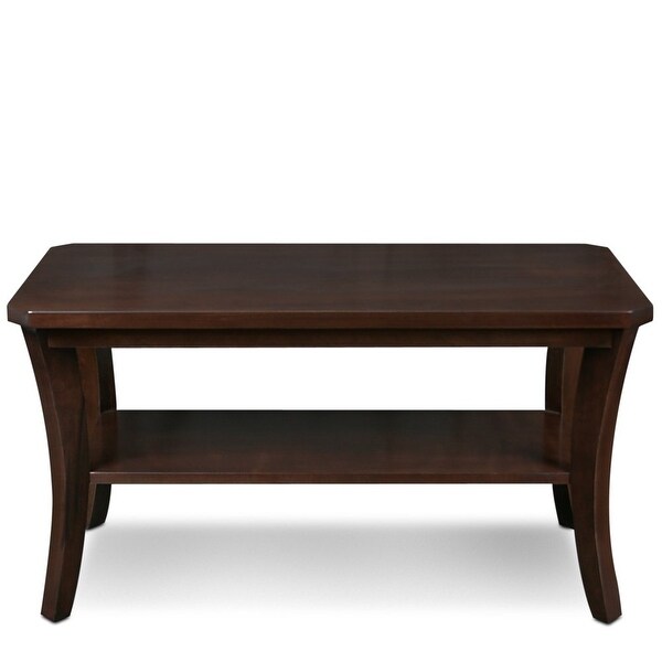 Boa Condo/Apartment Coffee Table in Chocolate Oak