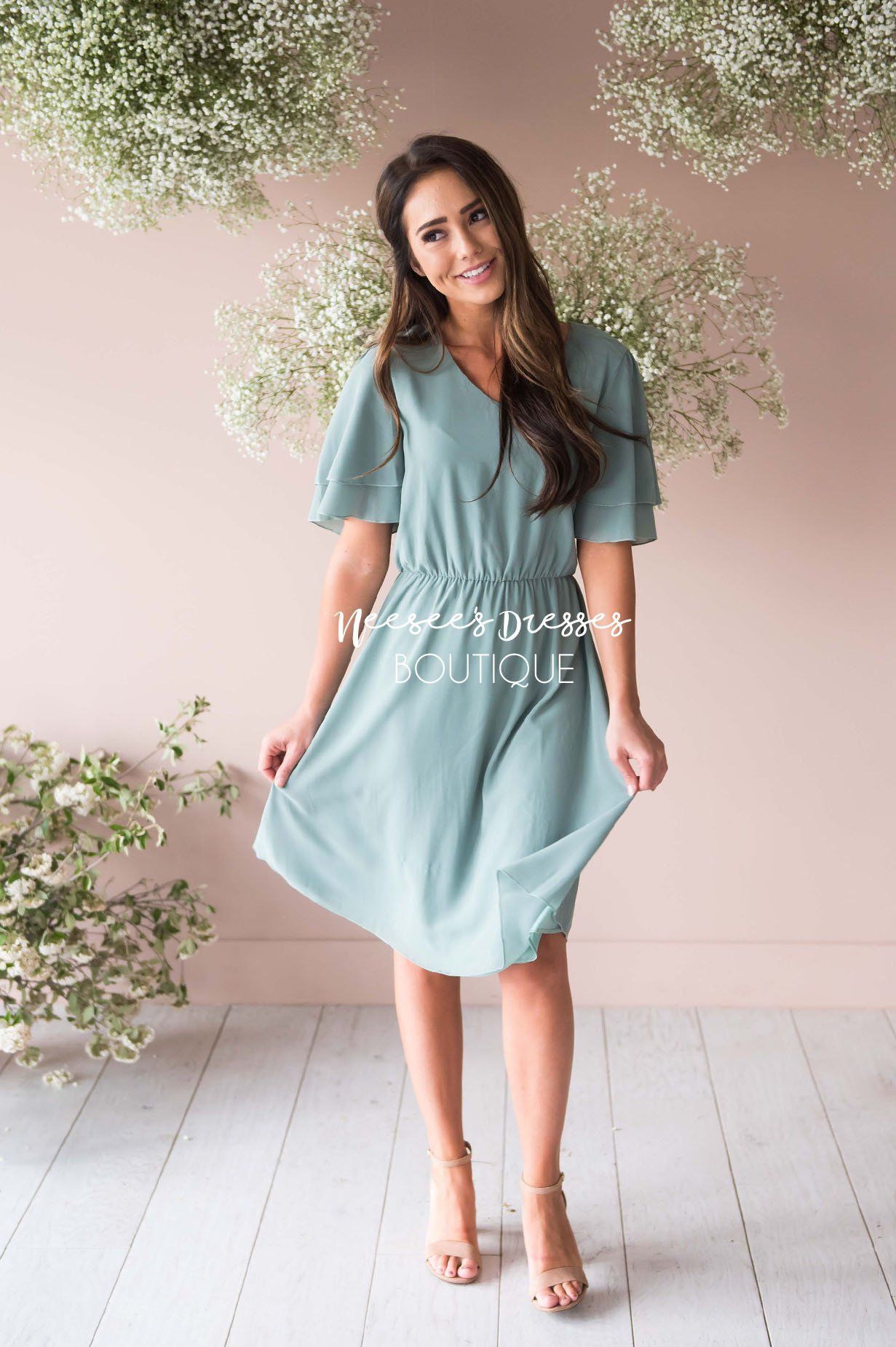 The Claire Chiffon Dress