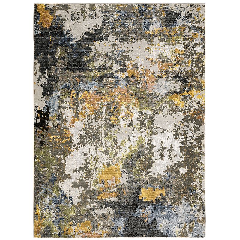 StyleHaven Cameron Chaotic Modern Abstract Area Rug