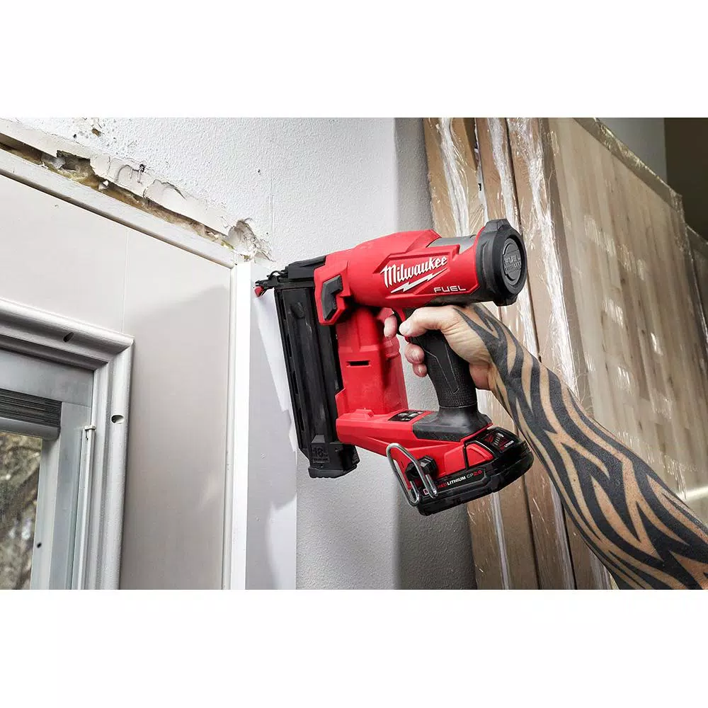 Milwaukee M18 FUEL 18-Volt Lithium-Ion Brushless Cordless Gen II 18-Gauge Brad Nailer (Tool-Only) and#8211; XDC Depot