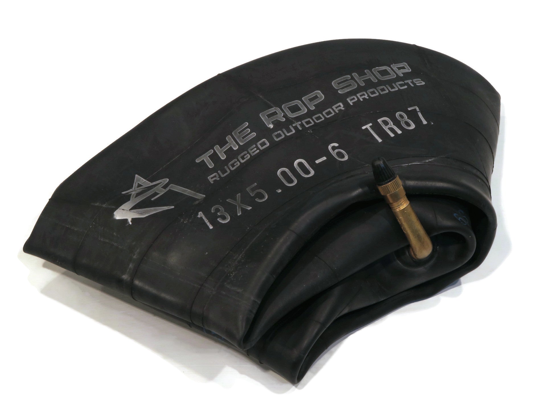 The ROP Shop | (2) Tire Inner Tubes 13x5x6 13x6.5x6 TR87 90° Bent Valve for Kubota Lawn Mower