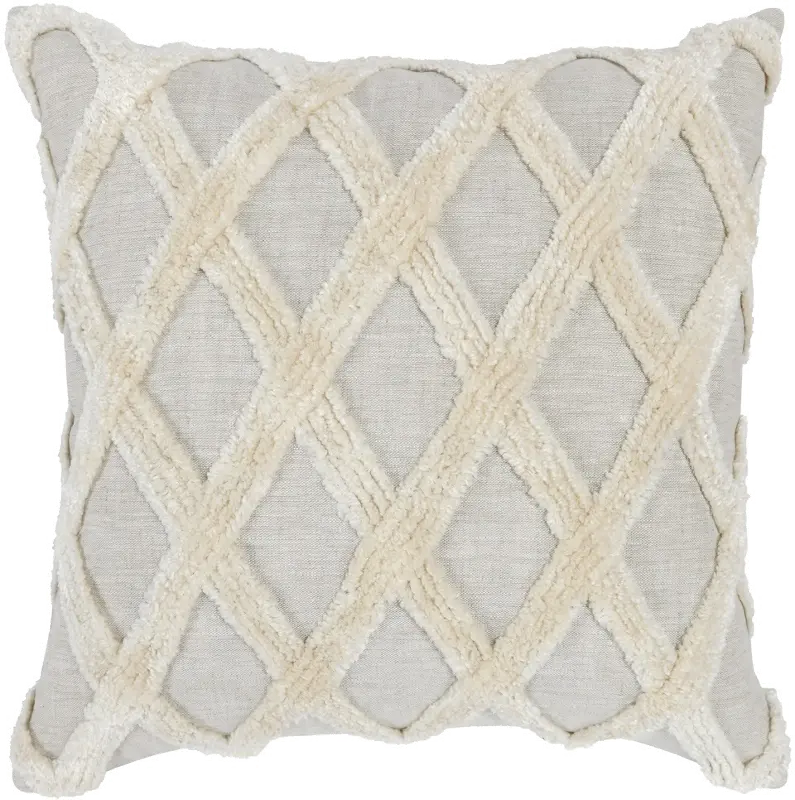 Ellett Natural/Ivory Pillow