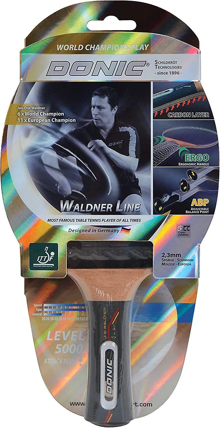 Donic Schildkrot Table Tennis Racket Waldner 5000 Ping Pong Wooden Bat Paddle