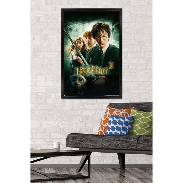 Trends International Harry Potter And The Chamber Of Secrets International One Sheet Framed Wall Poster Prints