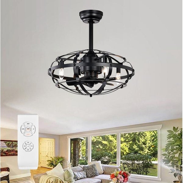 Industrial Ceiling Fan Light Kit for Living Room Bedroom Kitchen Shopping - The Best Deals on Ceiling Fans | 41080602