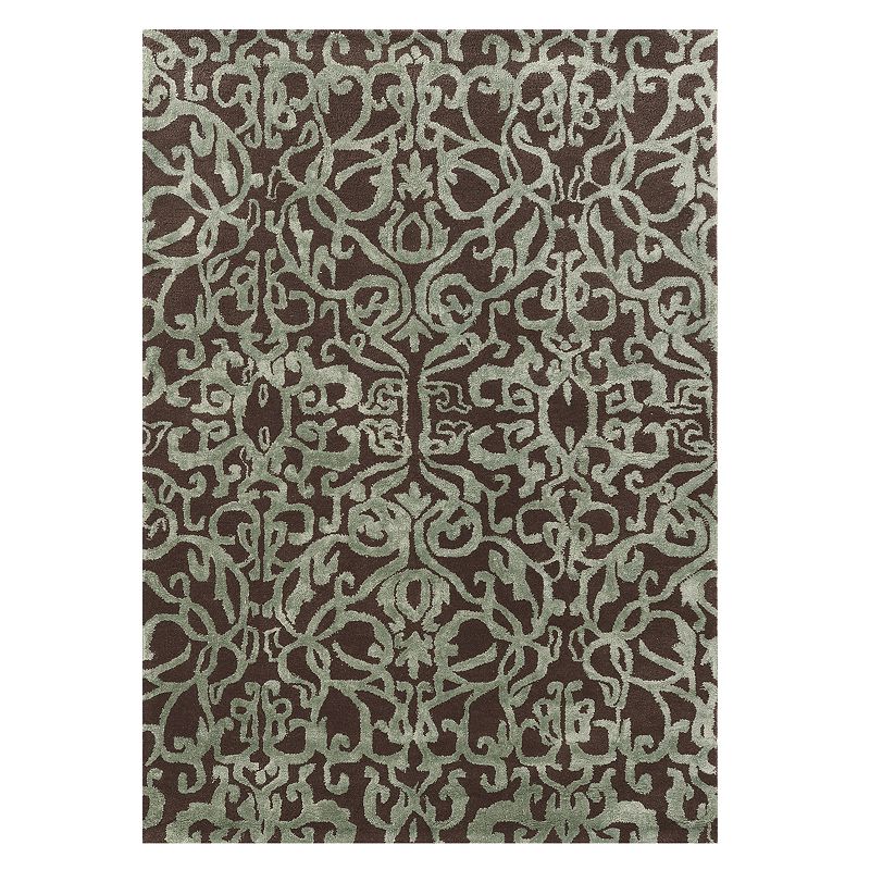 Linon Aspire Abstract Print Rug