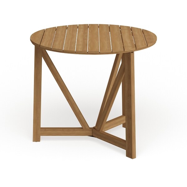 SAFAVIEH Outdoor Cloverdale Round Table