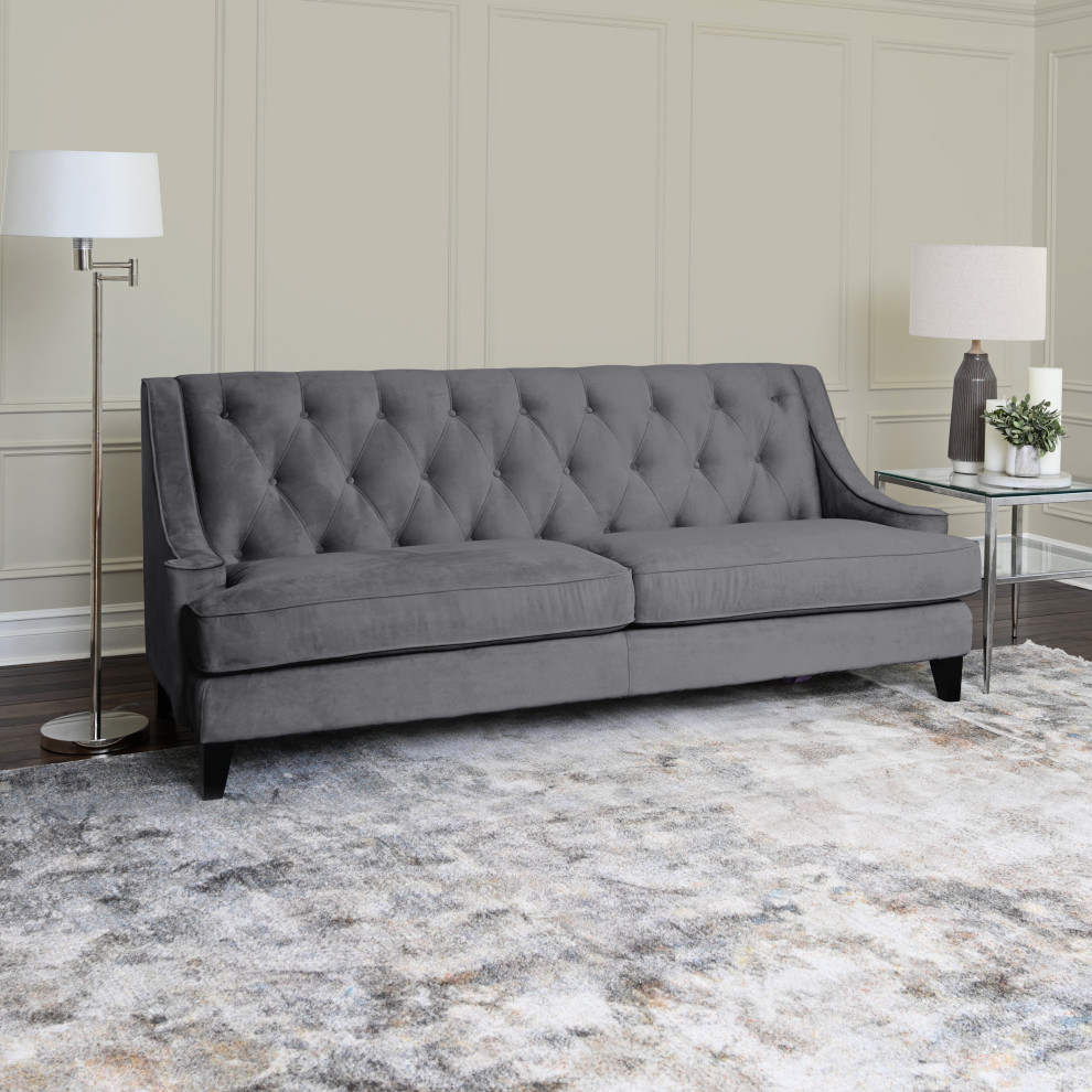 Varen Fabric Sofa   Transitional   Sofas   by Abbyson Living  Houzz