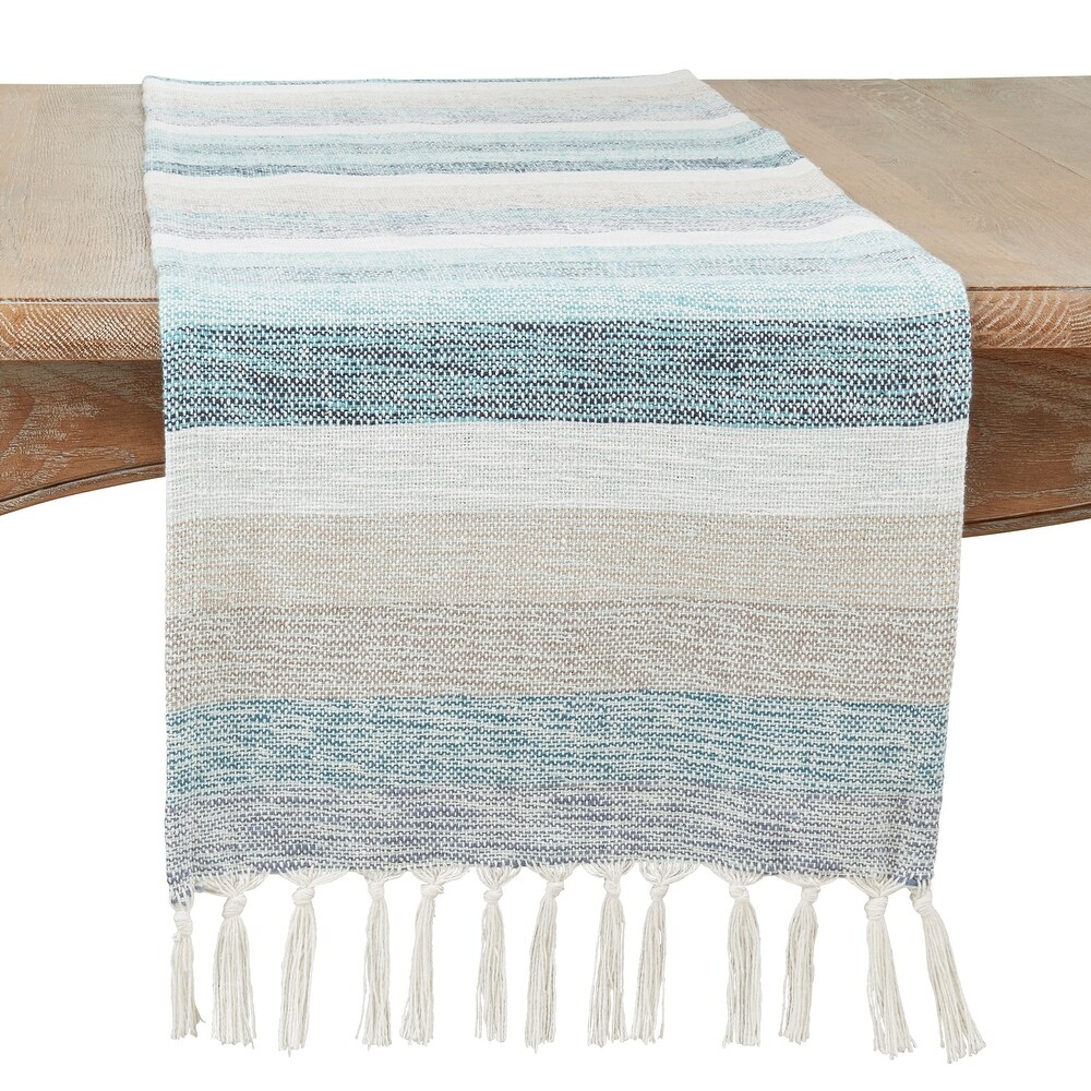 Table Runner with Striped Design   16\