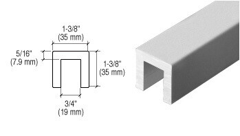 CRL Blumcraft  174Satin Anodized 324 Series 1 3/...