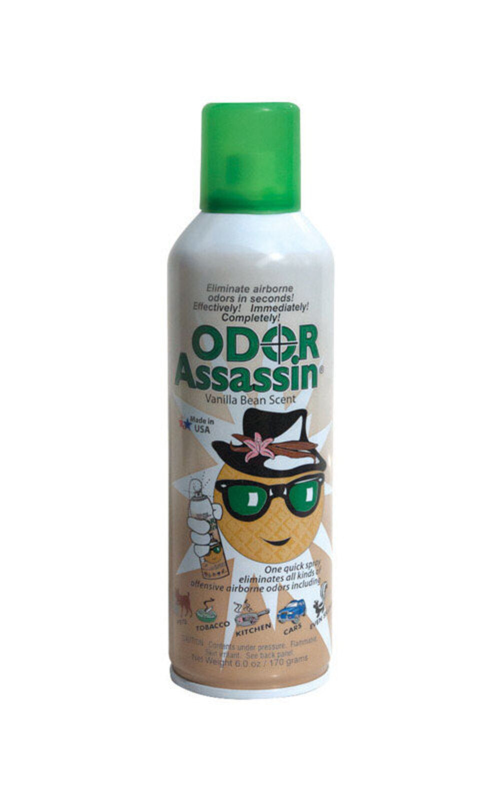 ODOR ASSASSIN VANILLA6OZ