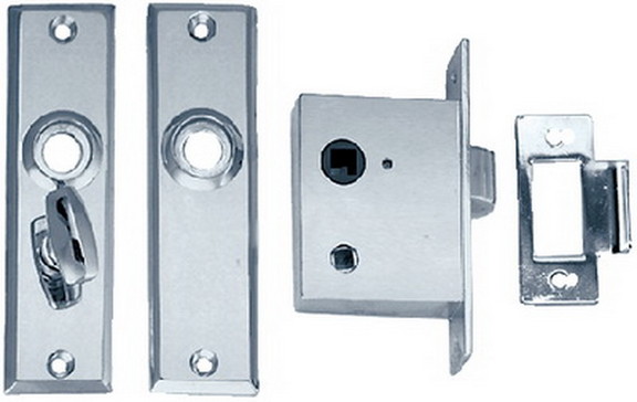 Perko 0960DP0CHR Mortise Latch Set