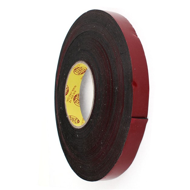 Unique Bargains Vehicles Car 20mm X 30m Foam Double Side Self Adhesive Tape Decoration Roll