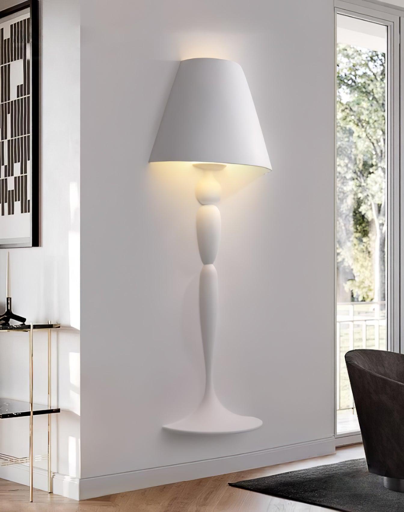 Plaster Picture Wall Lamp