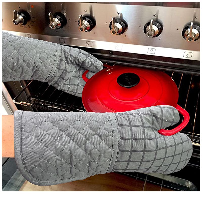 Popular Bath Grids Silicone Oven Mitt 2-pk.