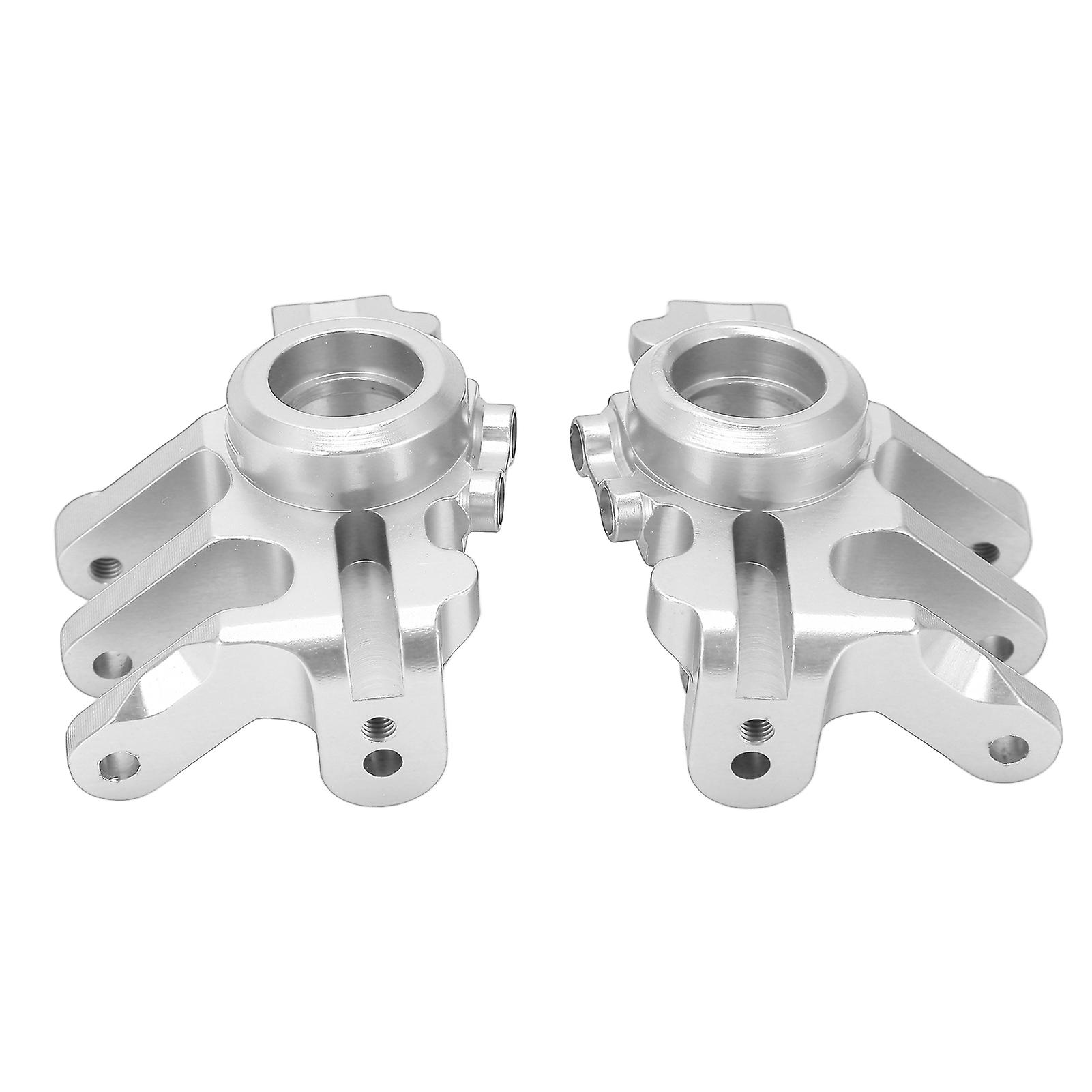 Metal Steering Knuckle For Axial Rbx10 Ryft 1/10 Rc Car Durable Rc Crawler Car Upgrade Partssilver