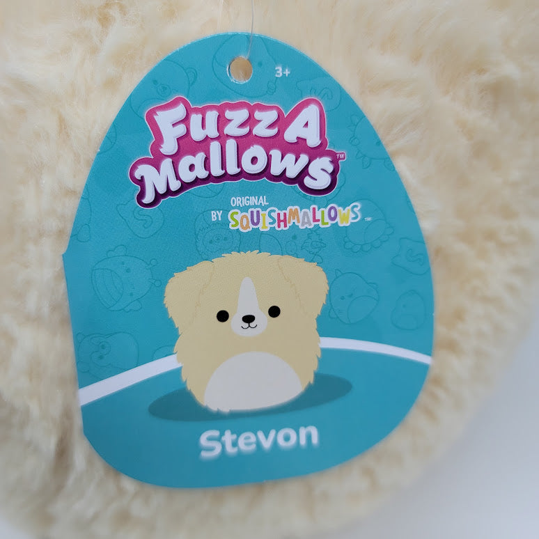 Squishmallows Official Kellytoys Plush 12 Inch Stevon the Golden Retreiver Dog Fuzzamallow Ultimate Soft Plush Stuffed Toy