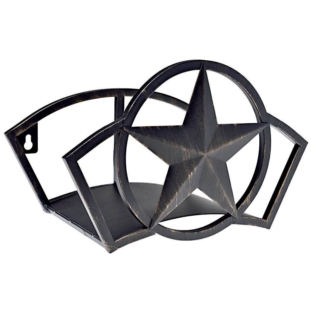 LIBERTY GARDEN Decorative Steel Liberty Star Garden Hose Wall Rack (2-Pack) 2 x LBG-234