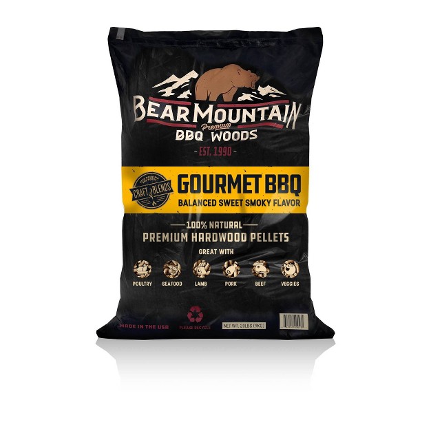 Bear Mountain Bbq 20lbs Outdoor Craft Blend Pellets