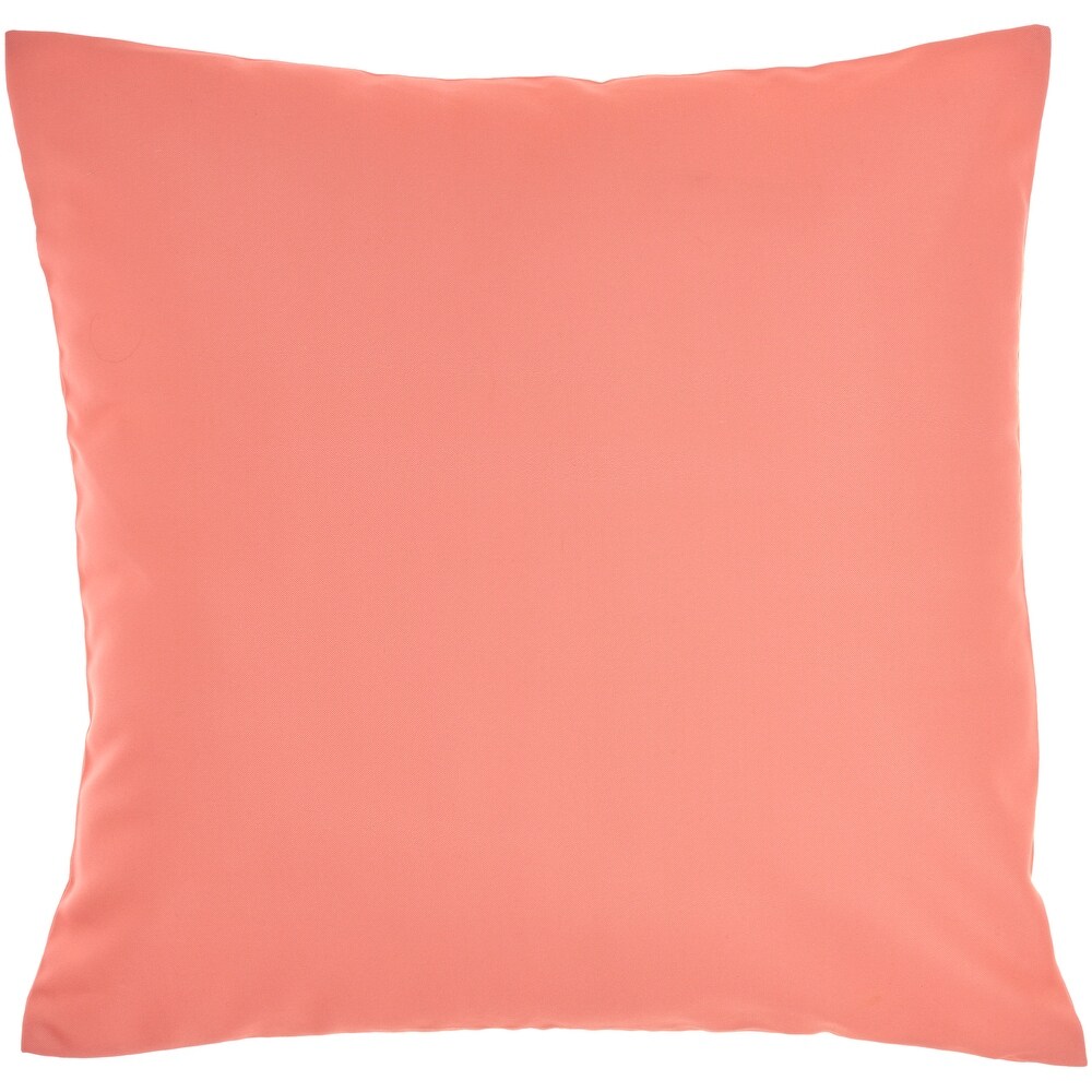 Waverly Pillows Classic Solid Indoor Outdoor Throw Pillow   ( 20\