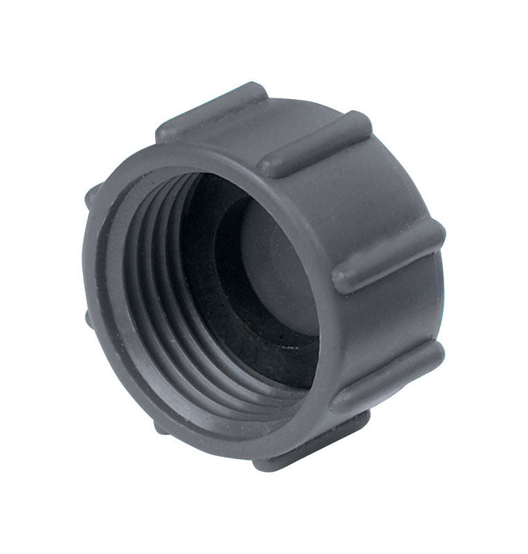 HOSE END CAP POLY 2PK