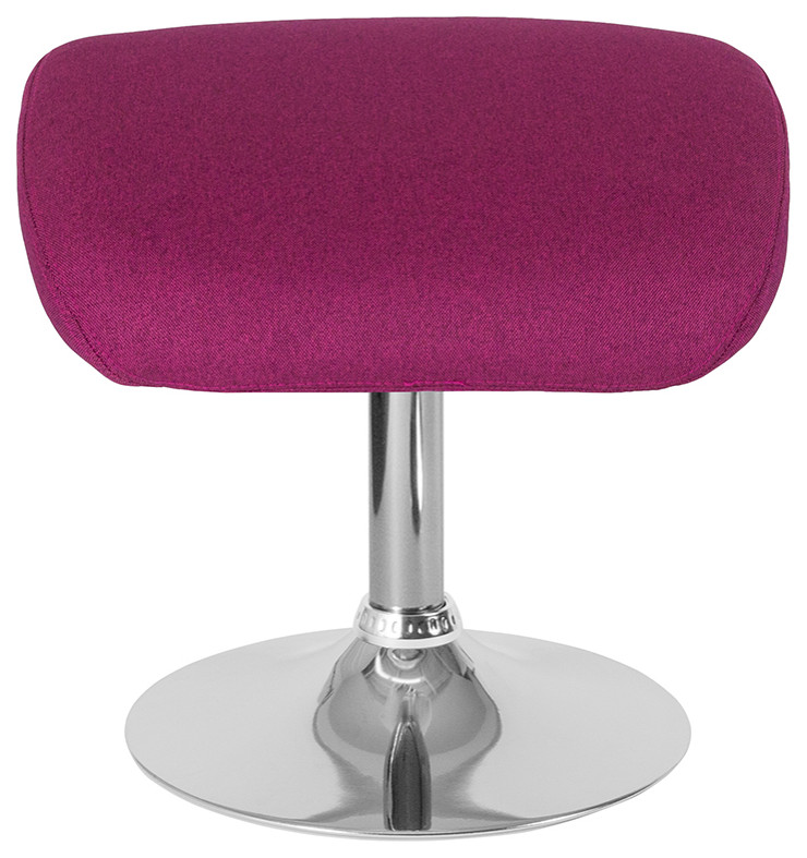 Egg Series Magenta Fabric Ottoman   Contemporary   Footstools And Ottomans   by First of a Kind USA Inc  Houzz