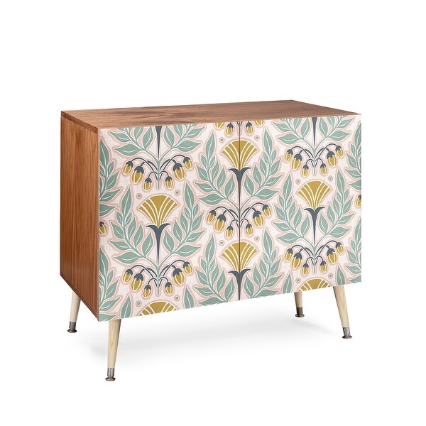 Zoltan Ratko My Favorite Geometric Pattern Made-to-Order Credenza Cabinet