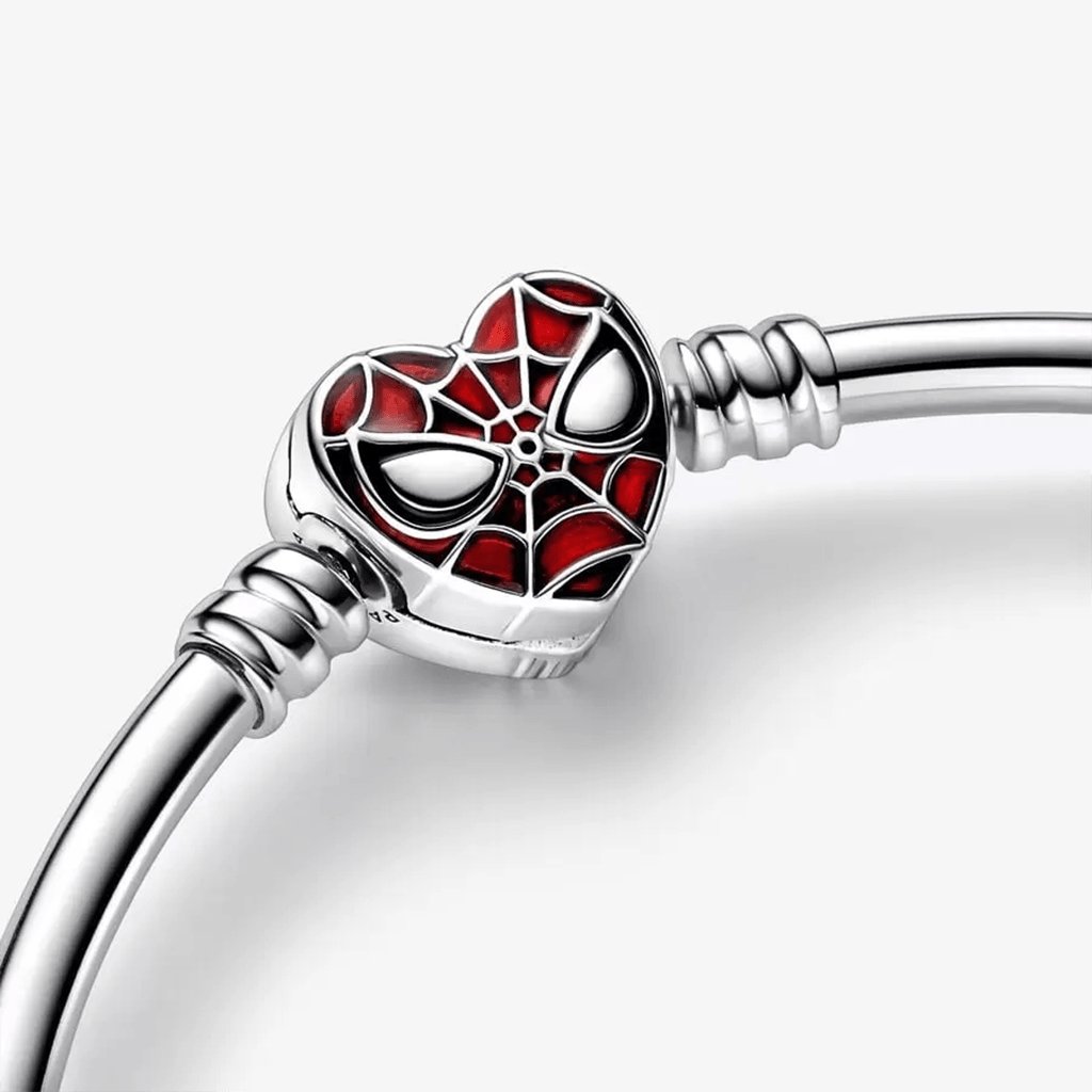 PANDORA  Pandora Moments Marvel Spider-Man Mask Clasp Bangle