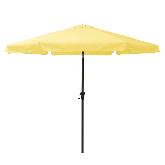 10 x27 Tilting Market Patio Umbrella With Side Flaps Corliving