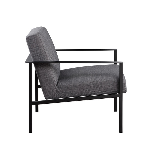 Margot Stationary Metal Accent Chair by Greyson Living