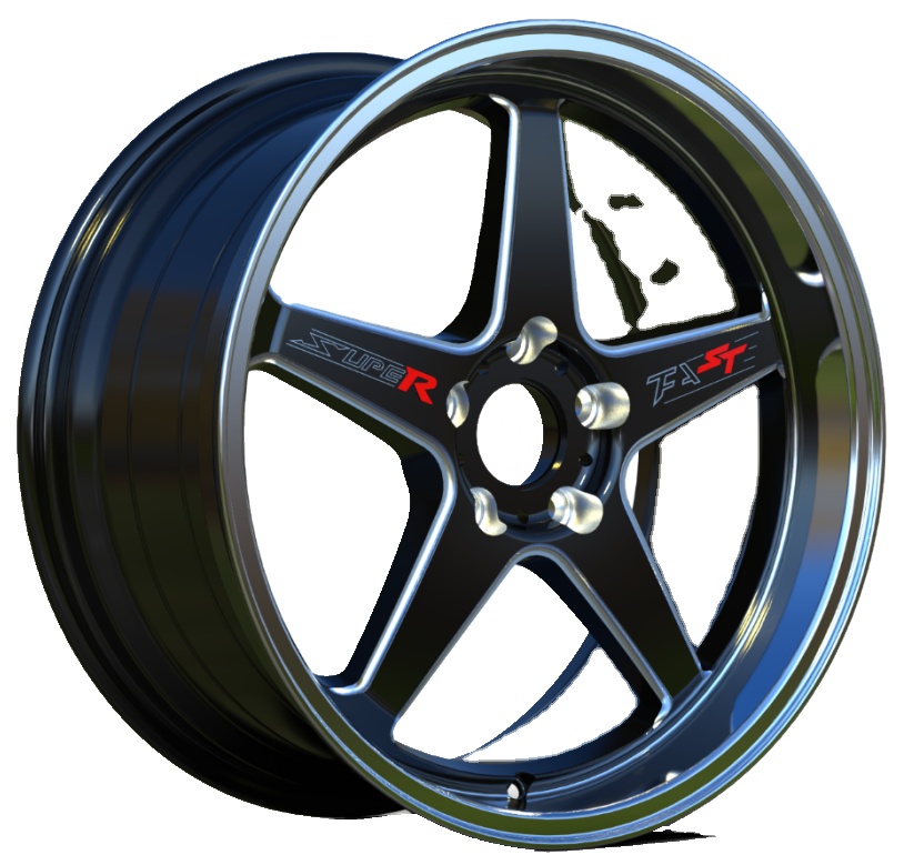 [Deep Dish]18inch Multi Spoke passenger car wheels alloy rims with best quality PCD5*100 120