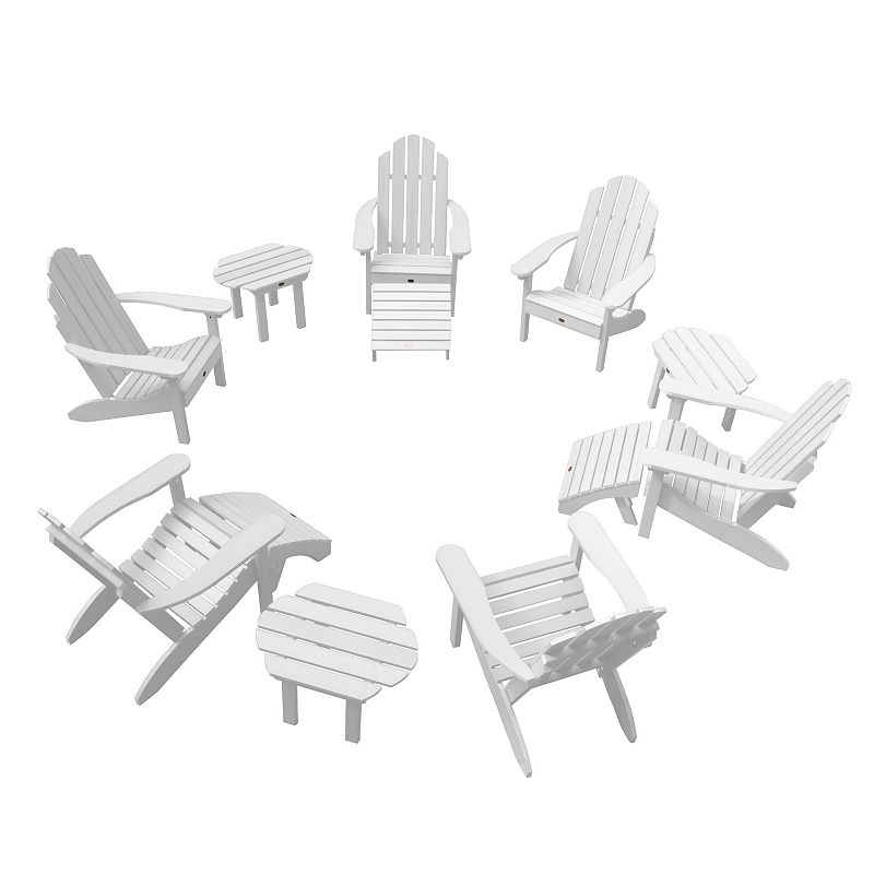 Highwood Westport Adirondack Chairs， Side Tables， and Ottomans